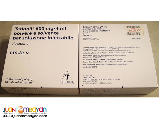 Tationil Injectable glutathione 600mg