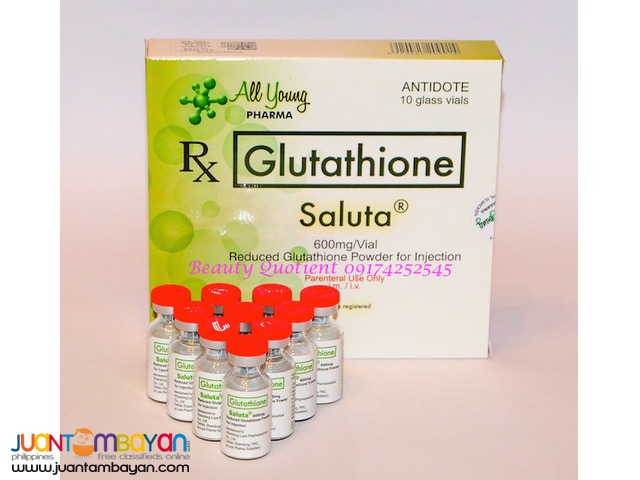 Saluta Injectable Glutathione 600mg
