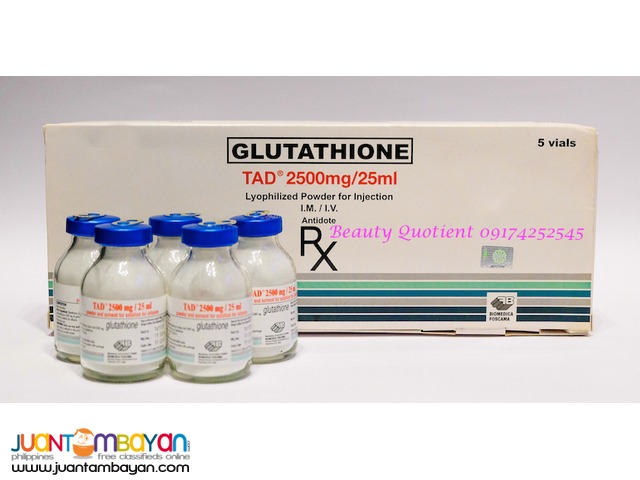 TAD 2500mg Injectable Glutathione