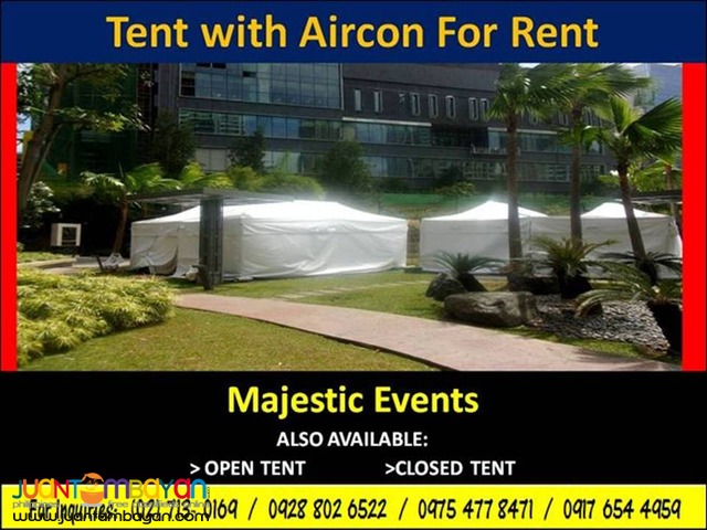 Aircon Tent for Rent