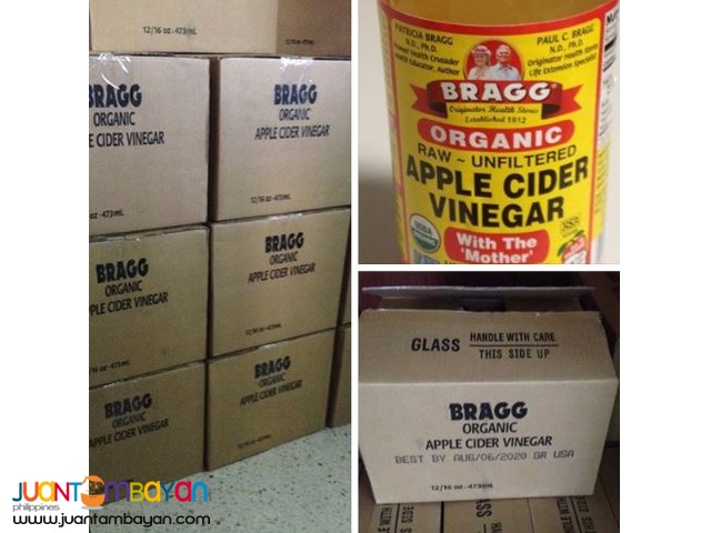 Apple Cider Vinegar (Bragg) - Php200