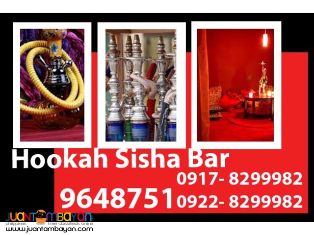 Hookah Shisha Bar Rental Hire Manila Philippines