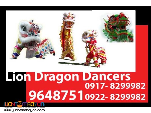 Lion Dragon Dancer Rental Hire Manila Philippines