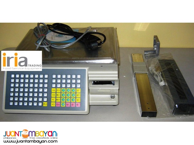 WEIGHING SCALE with BARCODE PRINTING for SALE!!! WEIGHING SCALE with BARCODE PRINTING for SALE!!!