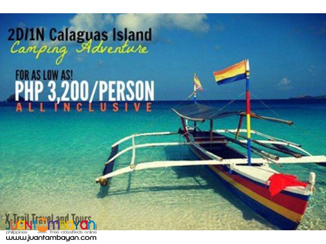 Calaguas Island Camping Adventure Calaguas Island Camping Adventure