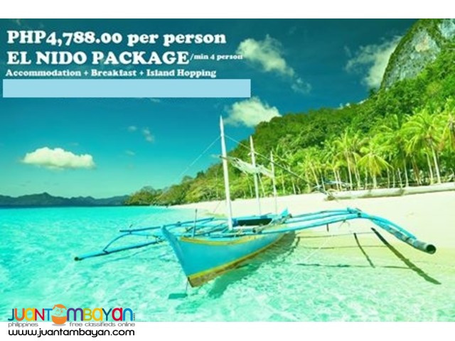 EL NIDO PACKAGE TOUR EL NIDO PACKAGE TOUR