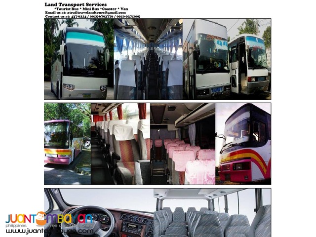 LAND TRANSPORT SERVICES. LAND TRANSPORT SERVICES.