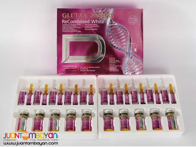 GLUTAX 2000GS RECOMBINED WHITE Glutathione IV Drip