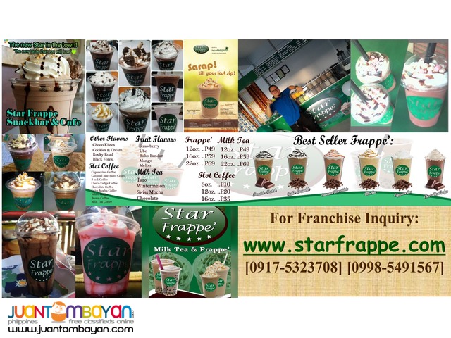 Star Frappe Kiosk Business Franchise 0917-1254451/0939-9163425