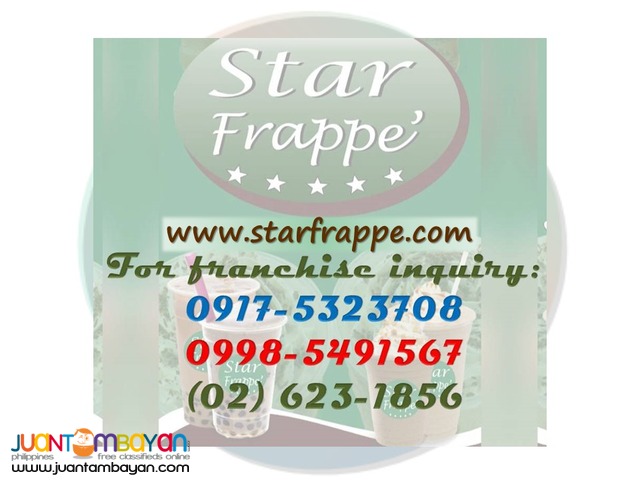 Star Frappe Kiosk Business Franchise 0917-1254451/0939-9163425