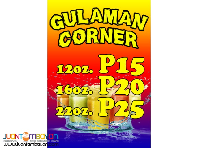 Gulaman Corner 09175323708