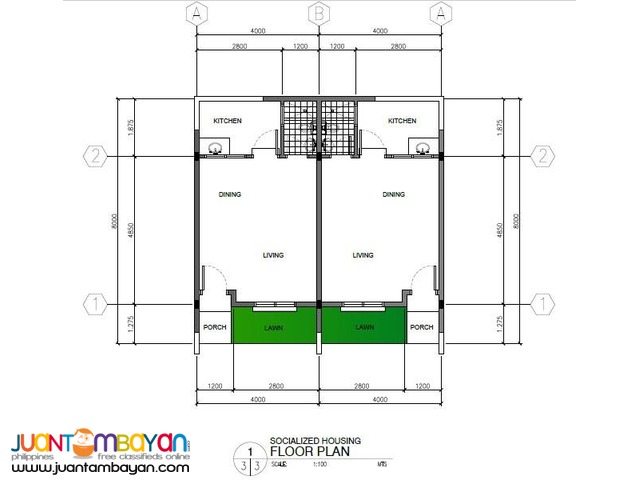 socialized housing at Bougainvillea Village Linao,Talisay City Cebu
