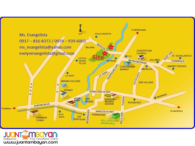 Marikina City Map The Cover Letter For Teacher