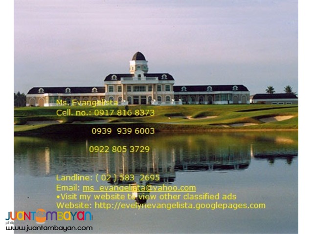 Summit Point Golf &Residential Estates  LipaBatangas