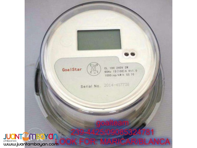 GOALSTAR Digital Electric Meter (GS70) GOALSTAR Digital Electric Meter (GS70)