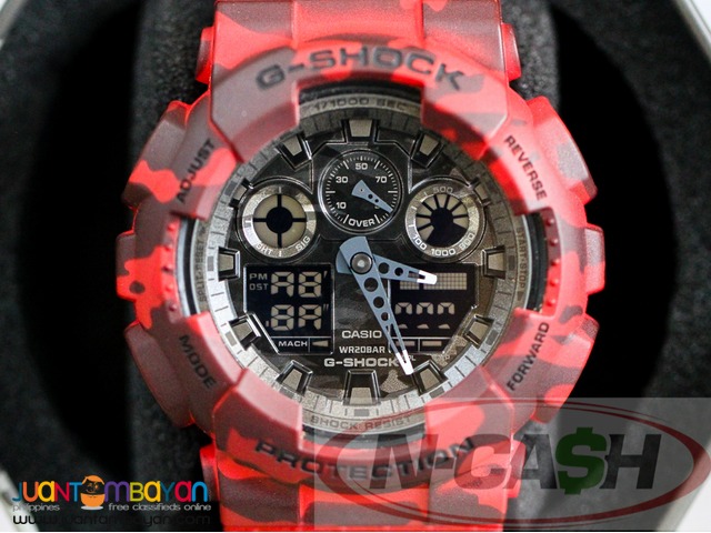 N-CASH Watch Pawnshop Philippines - Casio G-Shock GA100CM-4ADR