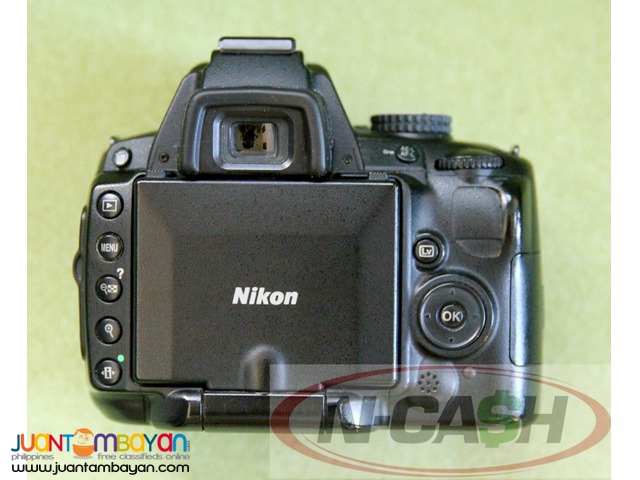 N-CASH Camera Pawnshop - Nikon D5000 DSLR Camera Body