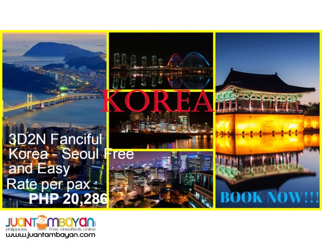 3D2N Fanciful Korea - Seoul Free and Easy