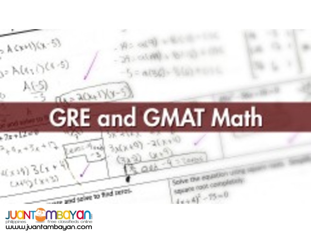 GRE and GMAT Math