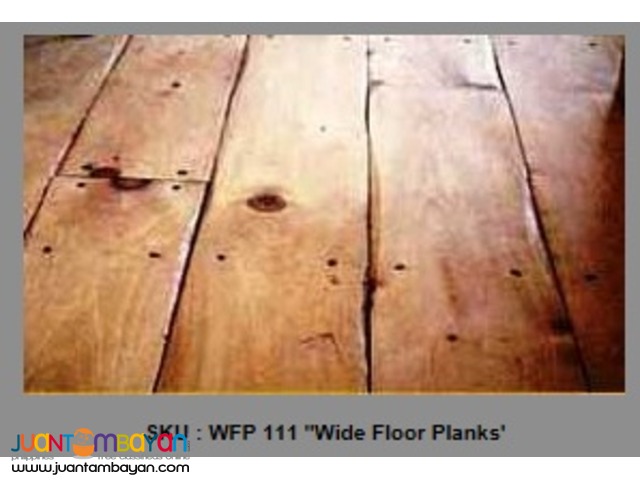 Century-Old Wide Floor Planks