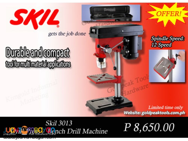 Skil 3013 Bench Drill Press Manila Goldpeak Tools Ph