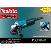 Makita 9556NB Angle Grinder with Diamond Disc