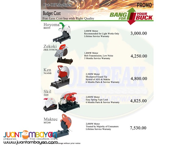 Skil 3220 Cut Off Machine / Chop Saw 14