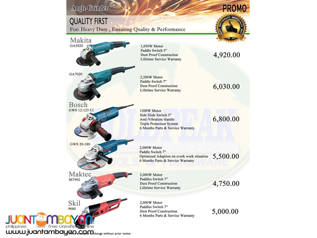 Hitachi G10SS Angle Grinder 4