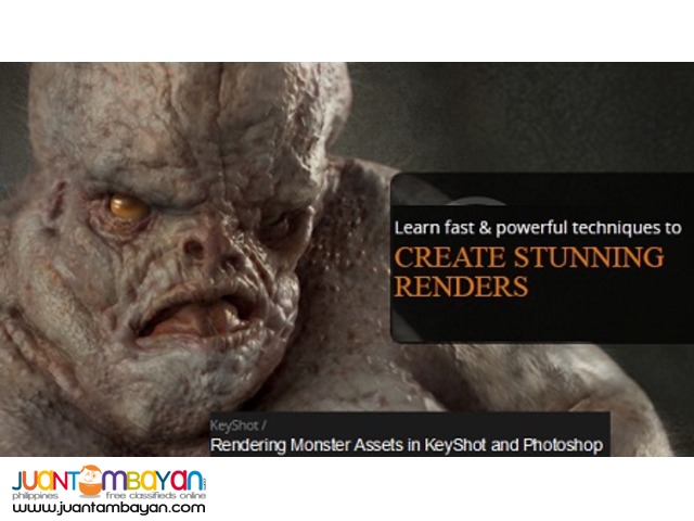 Rendering Monster Assets in KeyShot and Photoshop Rendering Monster Assets in KeyShot and Photoshop