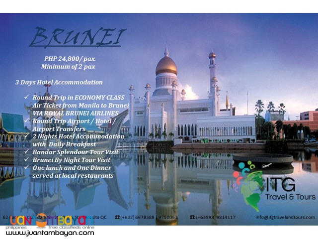 Hello Brunei Holiday Package Hello Brunei Holiday Package