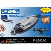 Dremel 3000 N.10 High Speed Rotary Tool Starter Kit