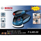 Bosch GEX 125-1 A/AE Random Orbit Sander