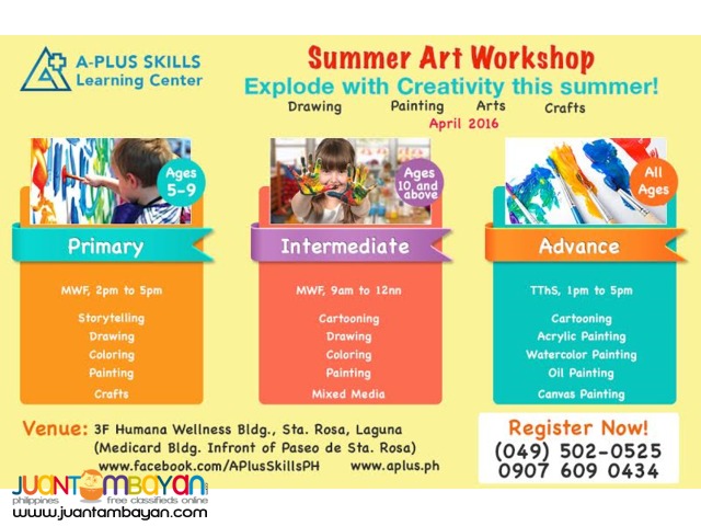 2016 Summer Art Workshop Sta.rosa , Laguna