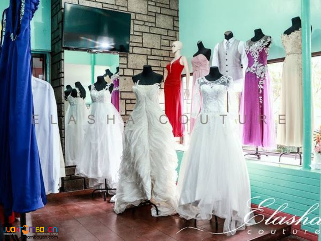 WEDDING ENTOURAGE Tuxedo For Rent and Gowns
