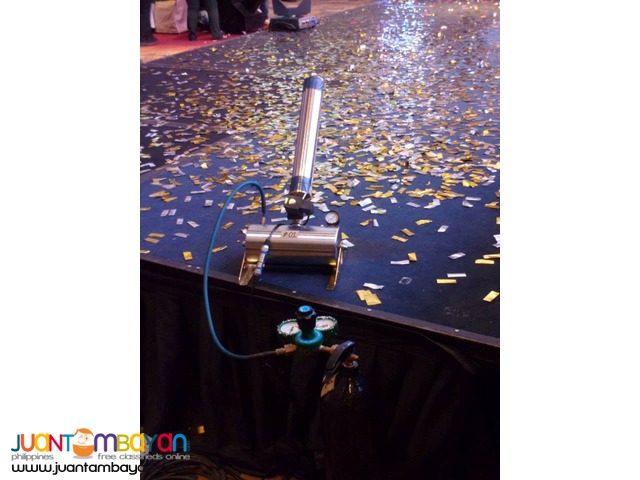 Confetti Machine Rental Promo Package F