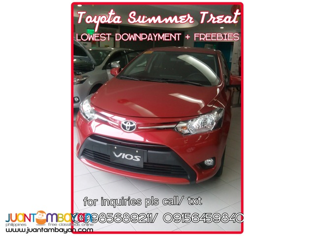 Toyota Cubao 2016 Vios Lowest DP - Wigo Avanza