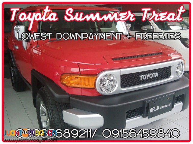 Toyota Cubao 2016 FJ Cruiser Lowest DP Fortuner Innova