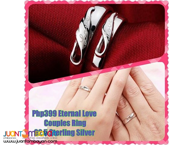 Eternal Love Couples Ring 92.5 Sterling Silver