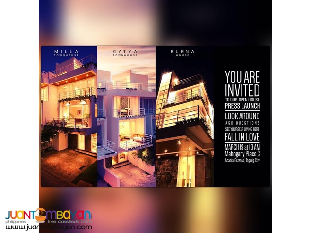 House and Lot in Taguig city at Acacia estates from DMCI Homes House and Lot in Taguig city at Acacia estates from DMCI Homes