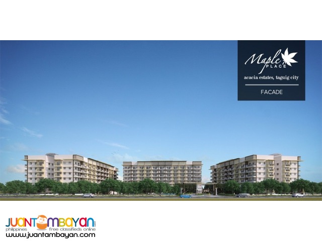 Condominium unit in Taguiug City Maple Place Condominium unit in Taguiug City Maple Place