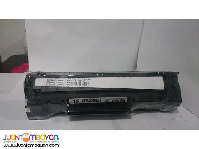 HP CB436A Black Laserjet Toner Cartridge