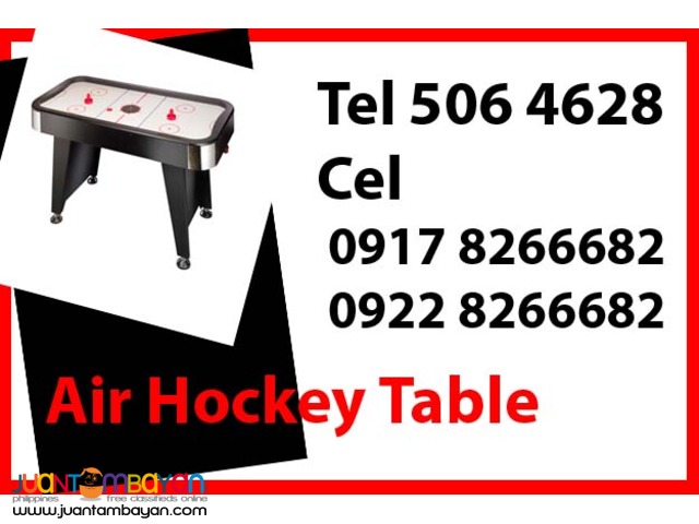 Air Hockey Table Rental Hire Manila Philippines