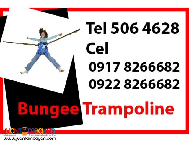 Bungee Trampoline Rental Hire Manila Philippines