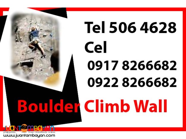 Boulder Climb Wall Rental Hire Manila Philippines