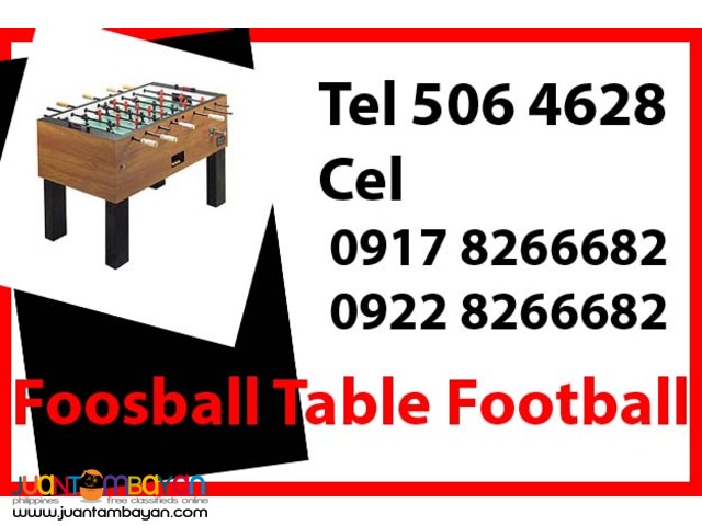 Foosball Table Football Rental Hire Manila Philippines