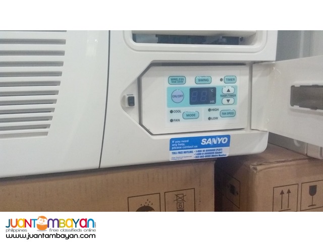 Brand new SANYO window type aircon