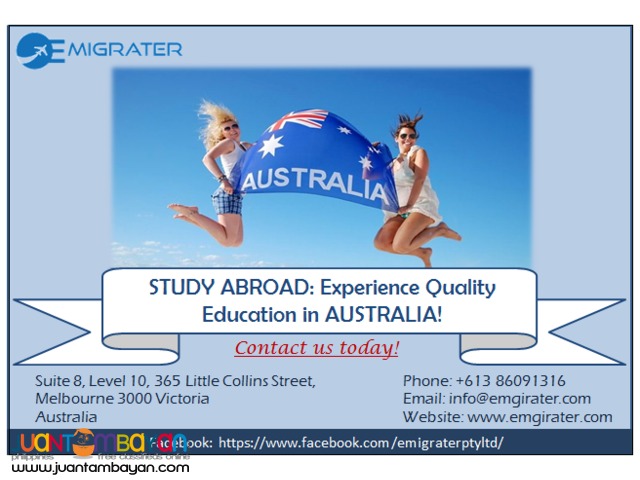 Study and Work in Australia!