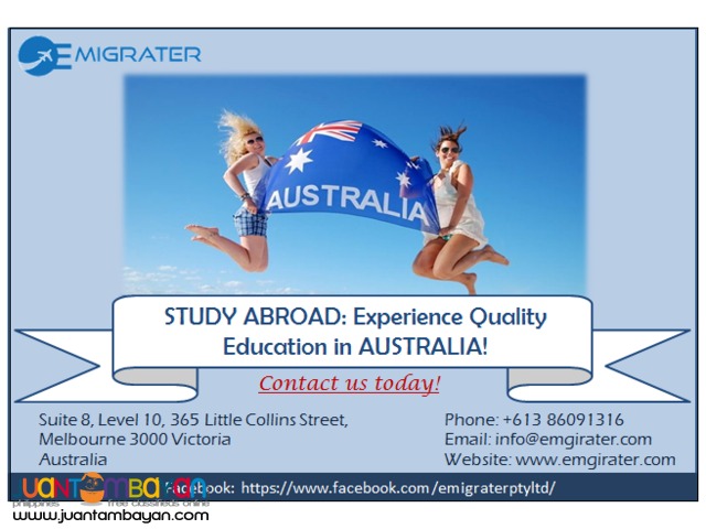 Study and Work in Australia! Study and Work in Australia!