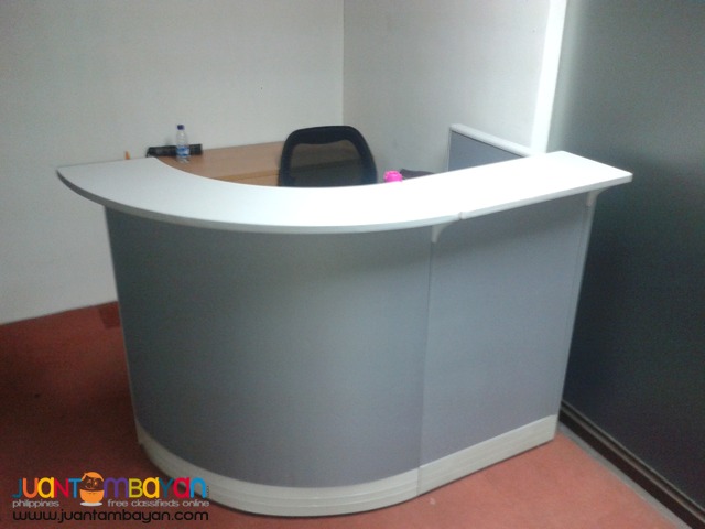Reception Counter with Table top- Modular type