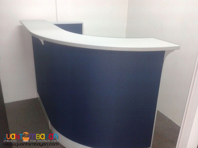 Reception Counter with Table top- Modular type